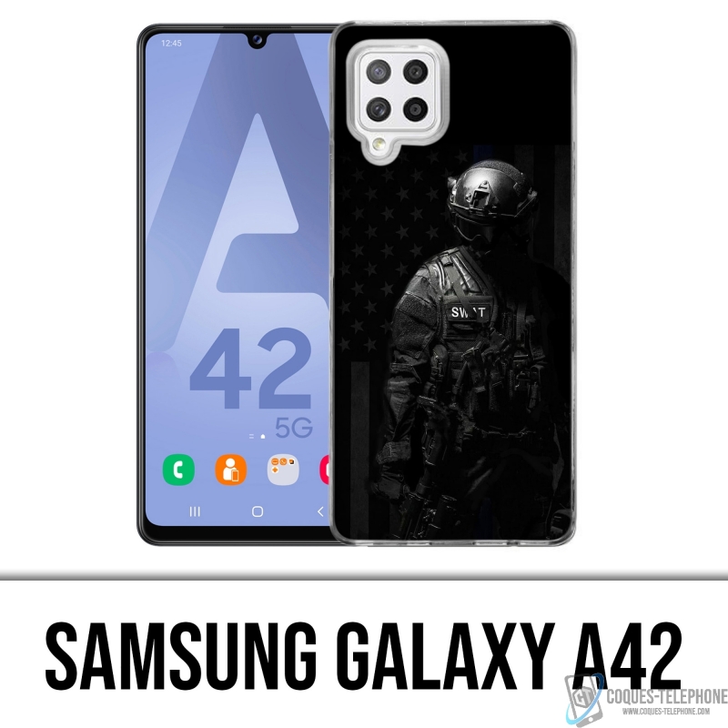 Funda Samsung Galaxy A42 - Swat Police Usa