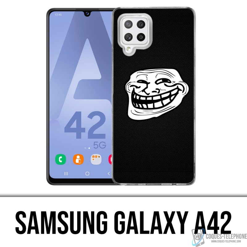 Custodia per Samsung Galaxy A42 - Troll Face