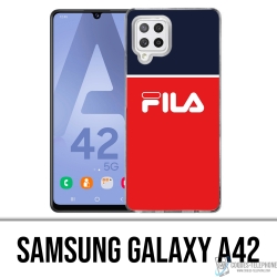 Samsung Galaxy A42 Case - Fila Blue Red