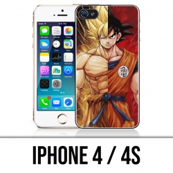 Coque iPhone 4 / 4S - Dragon Ball Goku Super Saiyan