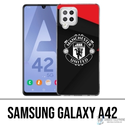 Custodia Samsung Galaxy A42 - Logo moderno Manchester United