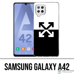 Samsung Galaxy A42 Case - Off White Logo
