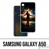 Funda Samsung Galaxy A50 - Joker Batman en llamas