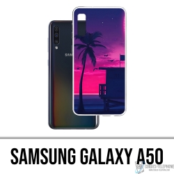 Custodia per Samsung Galaxy A50 - Viola Miami Beach