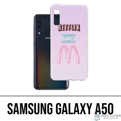 Funda Samsung Galaxy A50 - Netflix y Mcdo