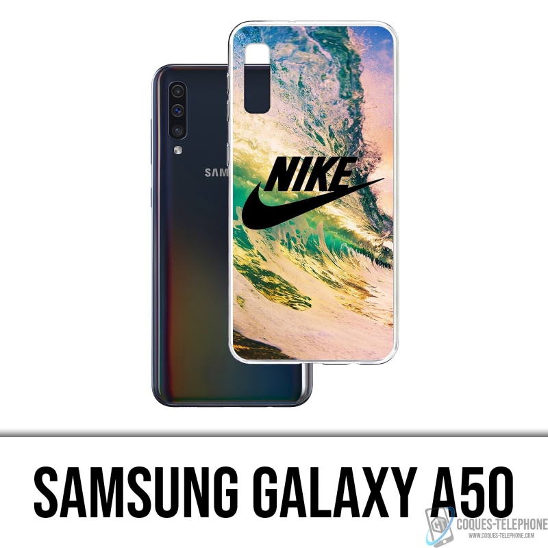 Molestar Australia fragmento Funda para Samsung Galaxy A50 - Nike Wave