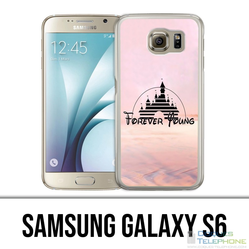Carcasa Samsung Galaxy S6 - Ilustración Disney Forver Young