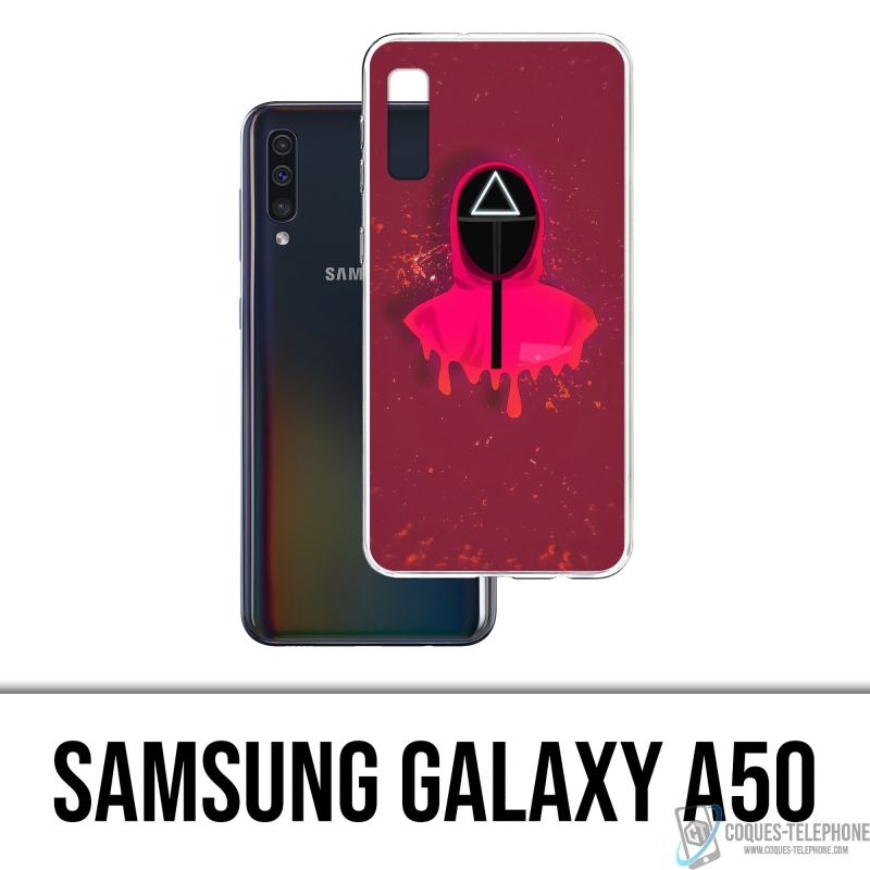 Funda Samsung Galaxy A50 - Squid Game Soldier Splash