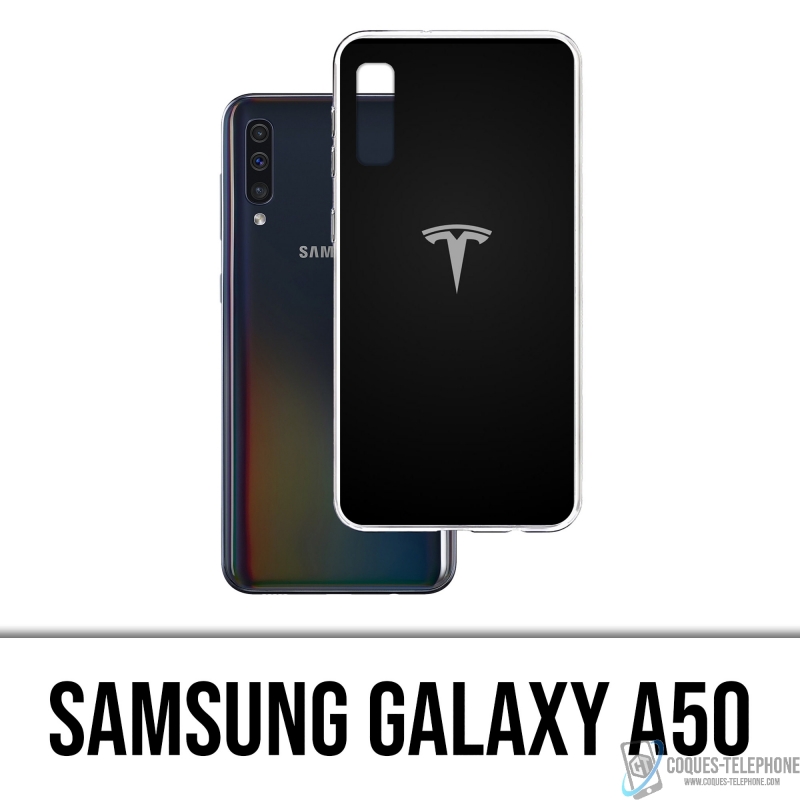 Custodia per Samsung Galaxy A50 - Logo Tesla