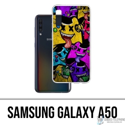 Coque Samsung Galaxy A50 - Manettes Jeux Video Monstres