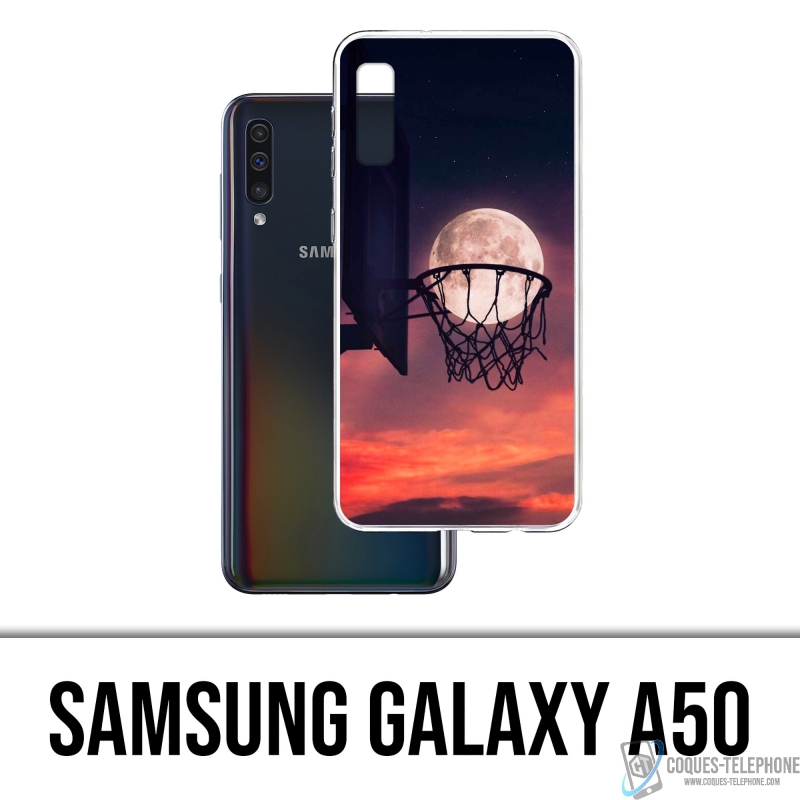 Coque Samsung Galaxy A50 - Panier Lune