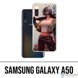 Samsung Galaxy A50 case - PUBG Girl