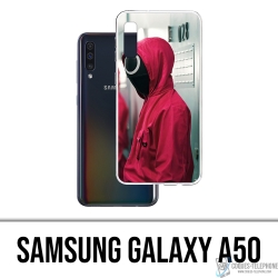 Coque Samsung Galaxy A50 - Squid Game Soldat Appel