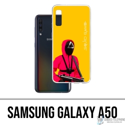 Funda Samsung Galaxy A50 - Squid Game Soldier Cartoon