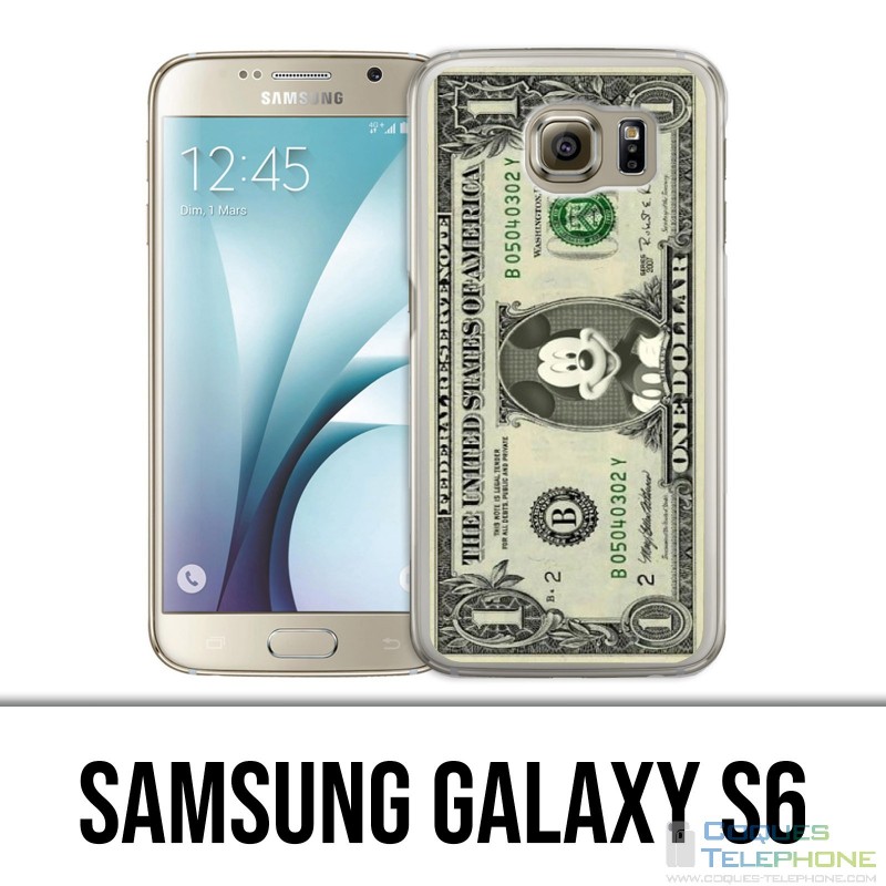Coque Samsung Galaxy S6 - Dollars