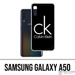 Samsung Galaxy A50 Case - Calvin Klein Logo Black