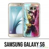 Coque Samsung Galaxy S6 - Dragon Ball Black Goku Cartoon