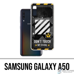 Coque Samsung Galaxy A50 - Off White Dont Touch Phone