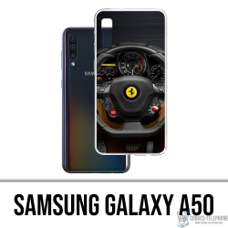 Coque Samsung Galaxy A50 - Volant Ferrari