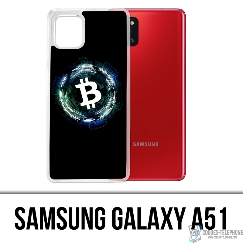 Coque Samsung Galaxy A51 - Bitcoin Logo