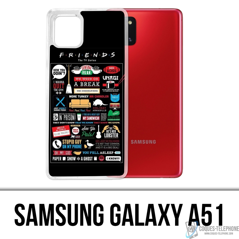 Samsung Galaxy A51 case - Friends Logo