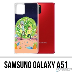 Funda Samsung Galaxy A51 - Rick y Morty