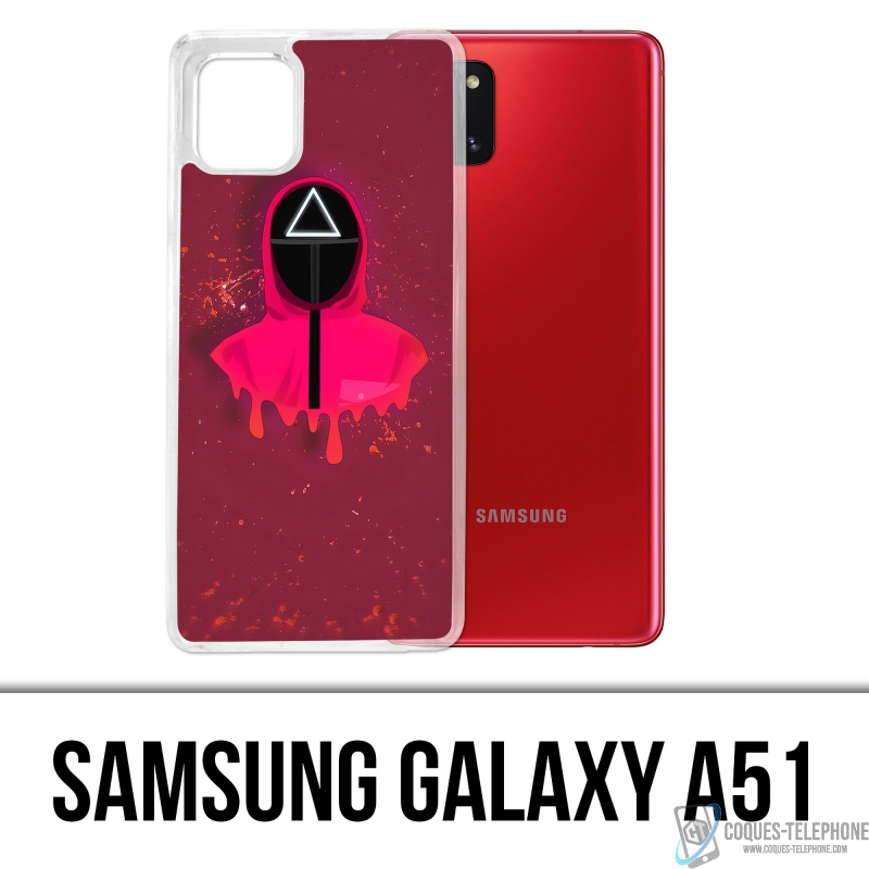 Samsung Galaxy A51 Case - Squid Game Soldier Splash