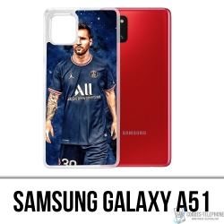 Cover Samsung Galaxy A51 - Messi PSG Paris Splash