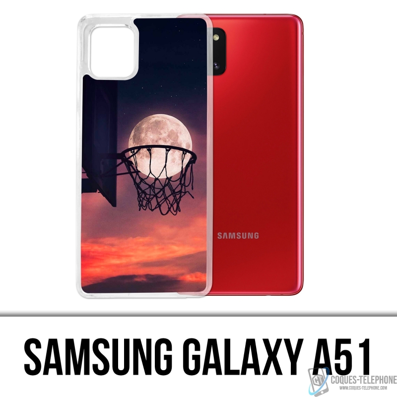 Coque Samsung Galaxy A51 - Panier Lune