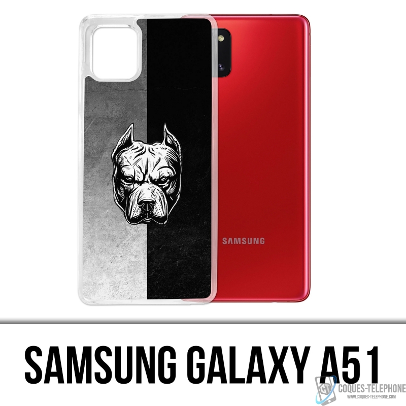 Coque Samsung Galaxy A51 - Pitbull Art