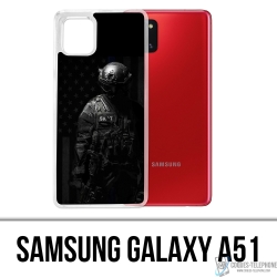 Cover Samsung Galaxy A51 - Polizia Swat Usa