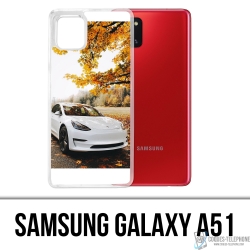 Coque Samsung Galaxy A51 - Tesla Automne