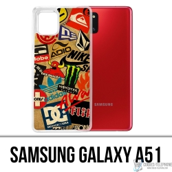 Custodia Samsung Galaxy A51 - Logo Skate Vintage
