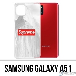 Coque Samsung Galaxy A51 - Supreme Montagne Blanche