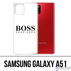 Custodia per Samsung Galaxy A51 - Hugo Boss bianca