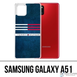 Custodia per Samsung Galaxy A51 - Righe Tommy Hilfiger