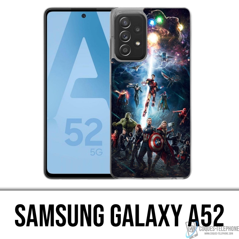 Coque Samsung Galaxy A52 - Avengers Vs Thanos