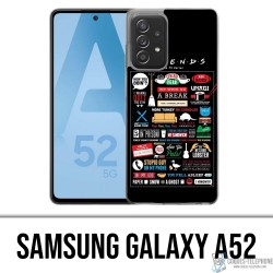 Coque Samsung Galaxy A52 - Friends Logo