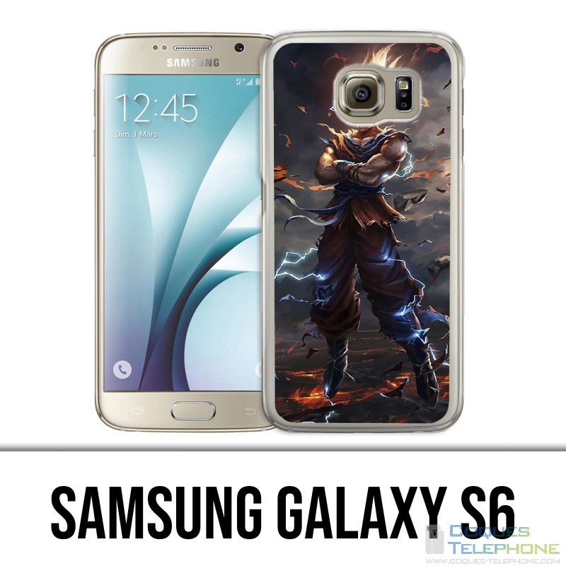 Custodia Samsung Galaxy S6 - Dragon Ball Super Saiyan