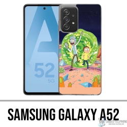 Custodia per Samsung Galaxy A52 - Rick e Morty