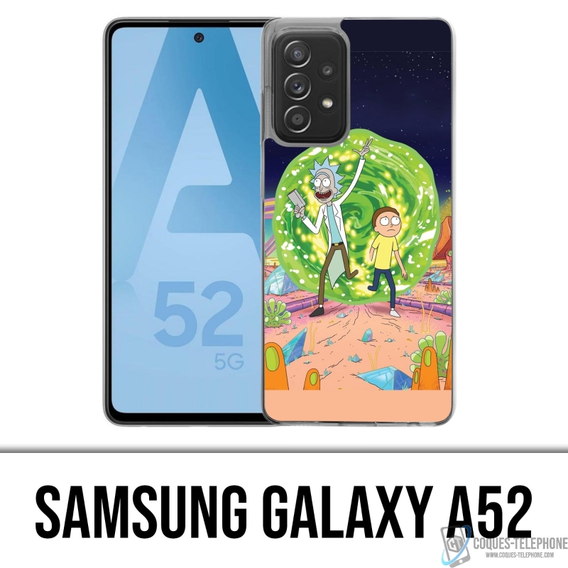 Samsung Galaxy A52 Case - Rick And Morty