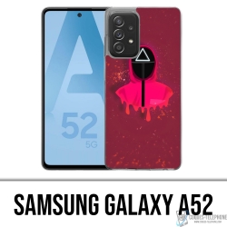 Cover Samsung Galaxy A52 - Squid Game Soldier Splash