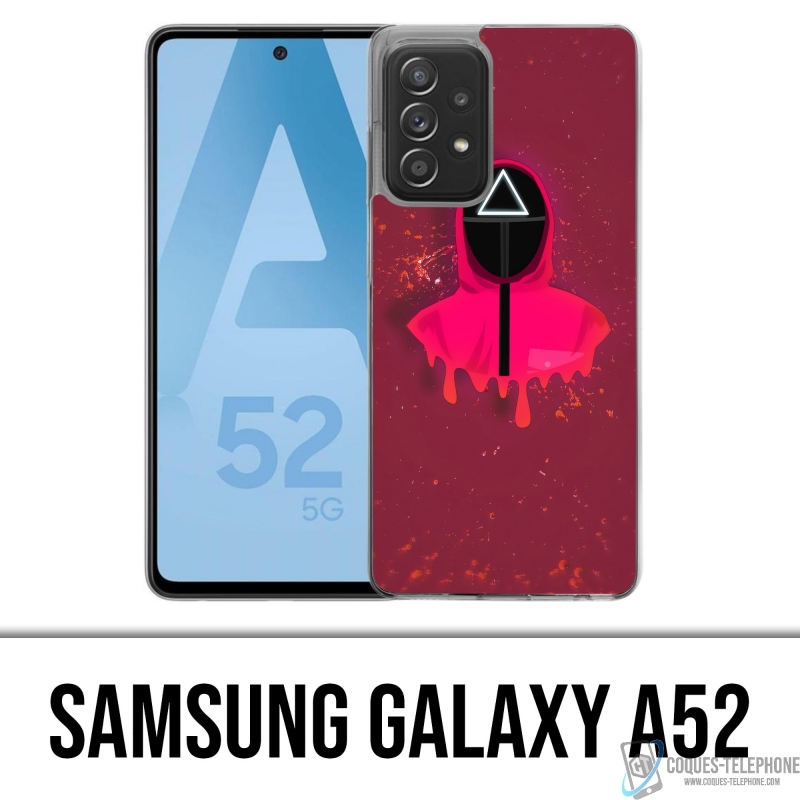 Coque Samsung Galaxy A52 - Squid Game Soldat Splash