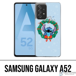 Cover Samsung Galaxy A52 - Stitch Merry Christmas