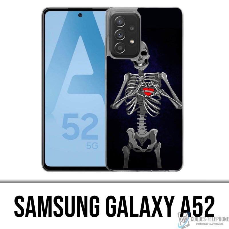 Samsung Galaxy A52 Case - Skeleton Heart