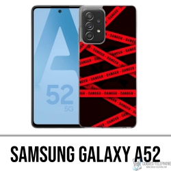 Samsung Galaxy A52 case - Danger Warning