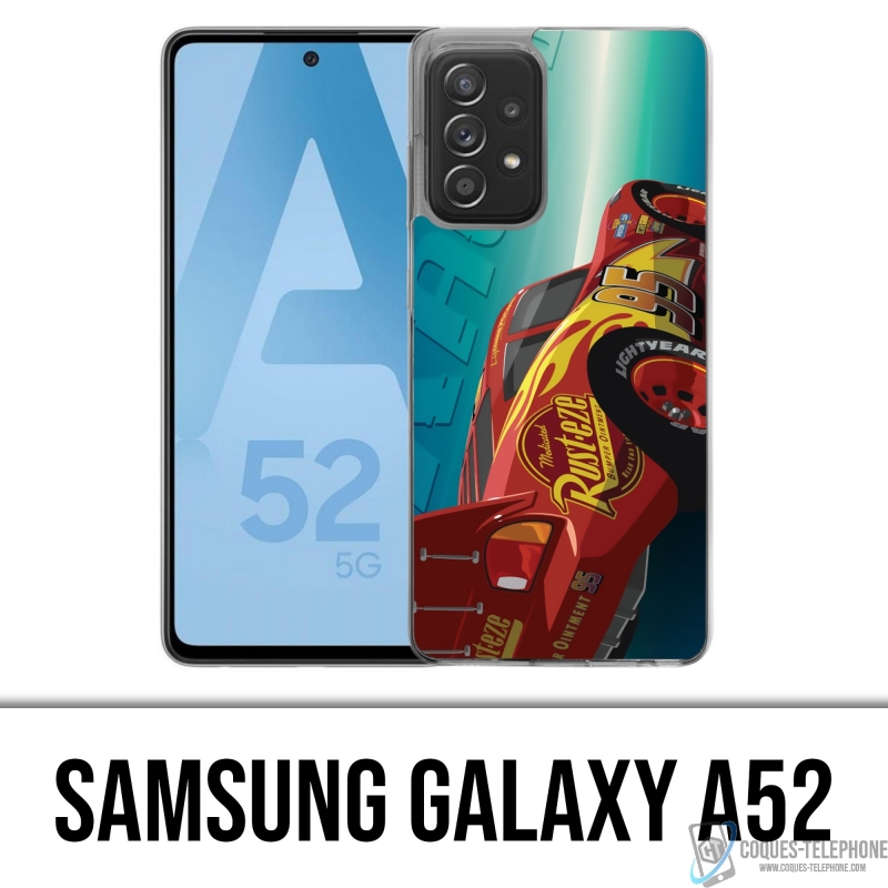 Coque Samsung Galaxy A52 - Disney Cars Vitesse