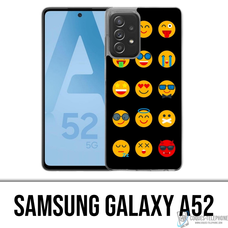 Coque Samsung Galaxy A52 - Emoji