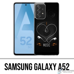 Cover Samsung Galaxy A52 - Amo la musica