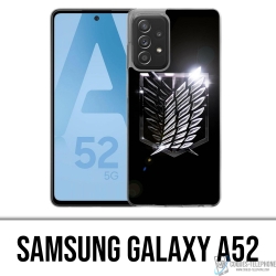Funda Samsung Galaxy A52 - Logotipo de Attack On Titan